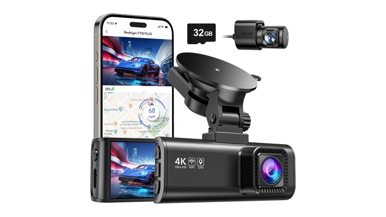 Redtiger dashboard camera set