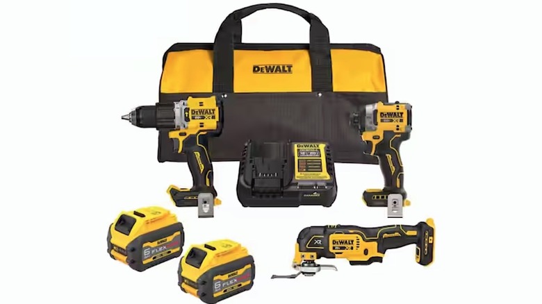 Picture displaying DeWalt Tools Set