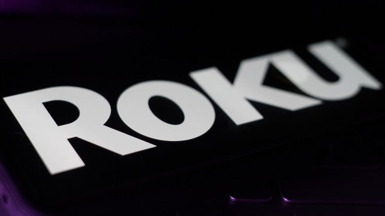 The white Roku title on a black background.