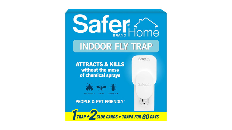 The Safer Home Indoor Fly Trap box on a white background