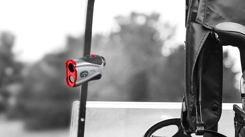 callaway rangefinder on cart