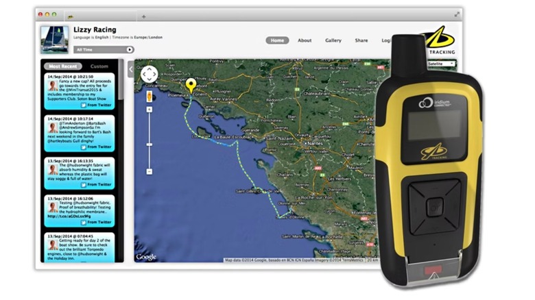YB3 Handheld Tracker and sample blog post