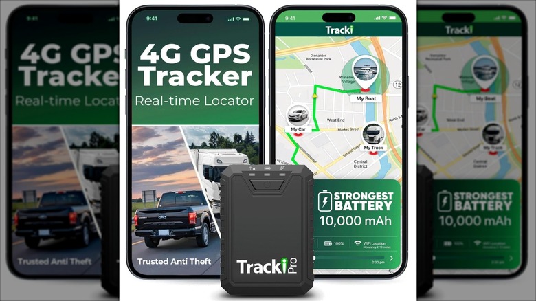 Tracki Pro and app display