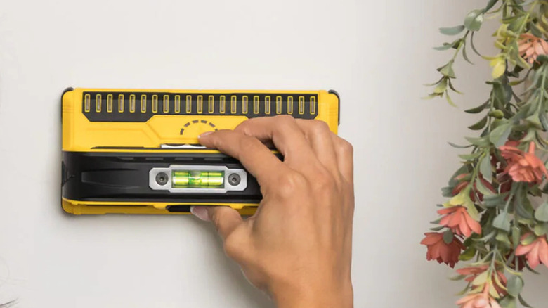 Woman using a Franklin Sensors finder