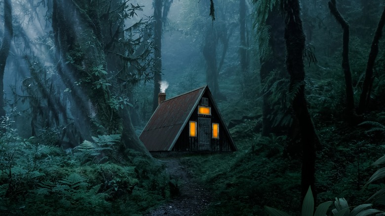 spooky cabin