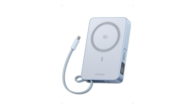 Ugreen MagFlow power bank with built-in cable