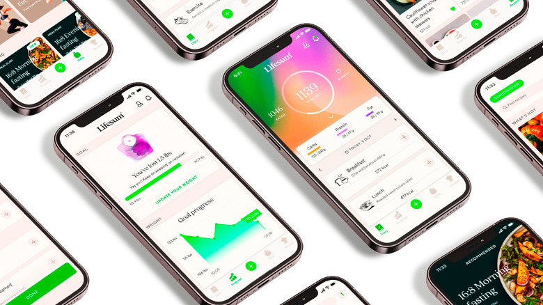 Lifesum app on phones