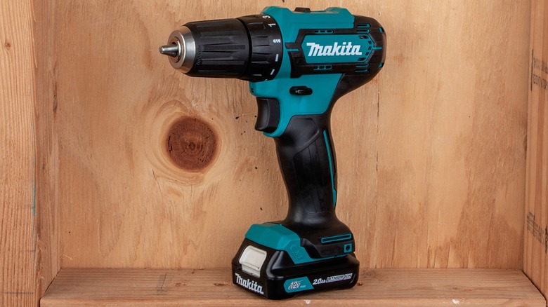 makita logo on equipment