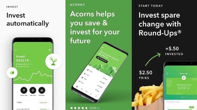 Acorns app images