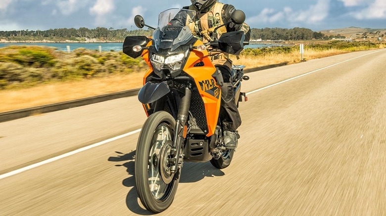 Promo image of the Kawasaki KLR 650