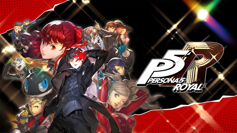 Persona 5 Royal characters logo