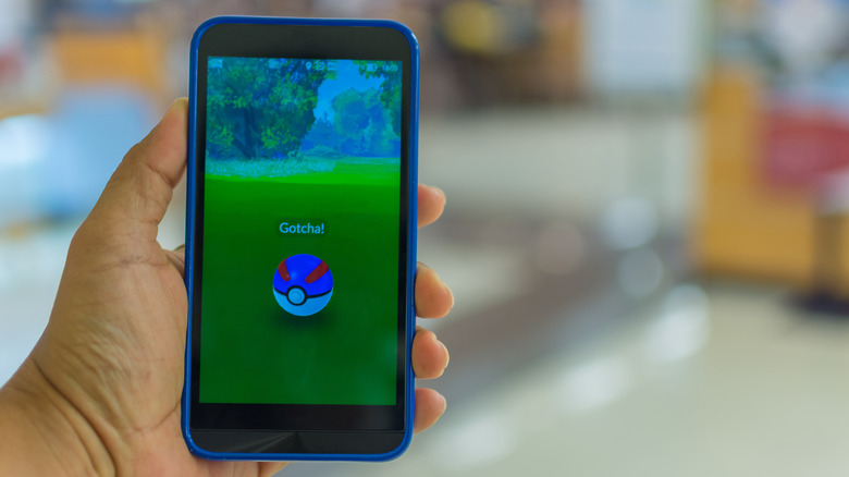 Pokémon Go on Android phone