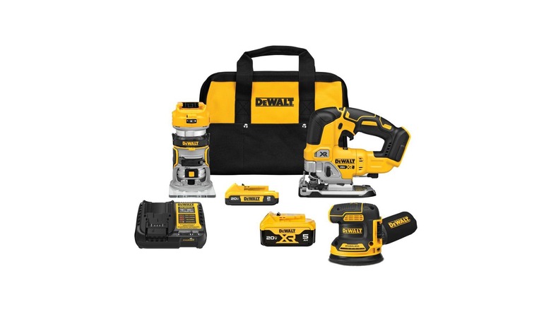 DeWalt 20V Max 3-Tool Woodworking Combo Kit