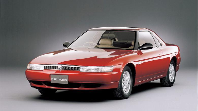 Eunos Cosmo JC front 3/4 view