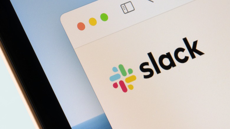 Slack on iphone