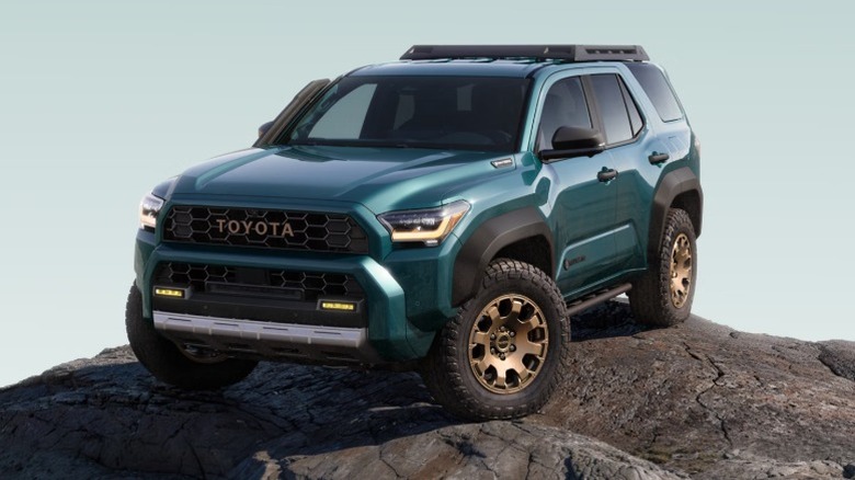 A blue 2025 Toyota 4Runner