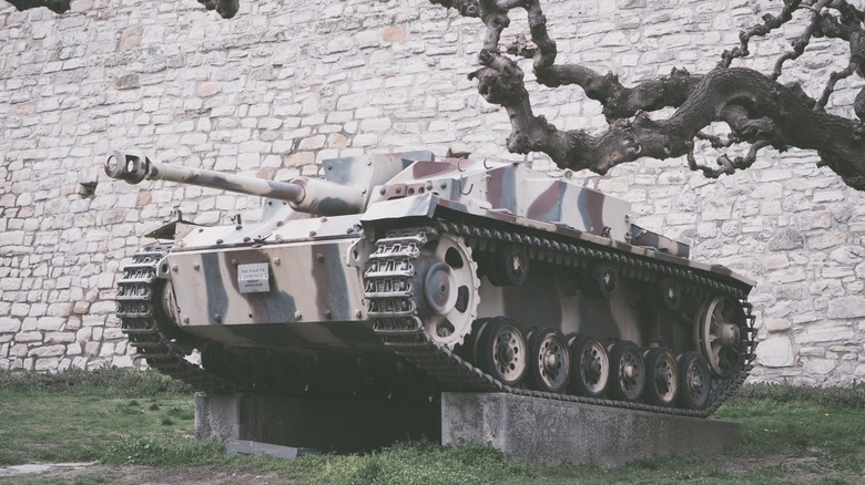 StuG III gate guard