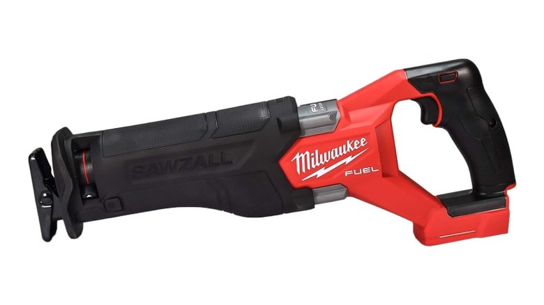 Milwaukee Fuel Sawzall on white background