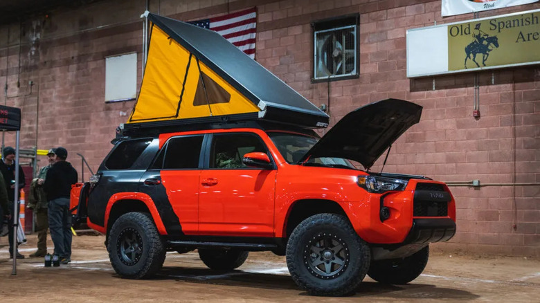 Westcott Designs rock sliders on a 4Runner