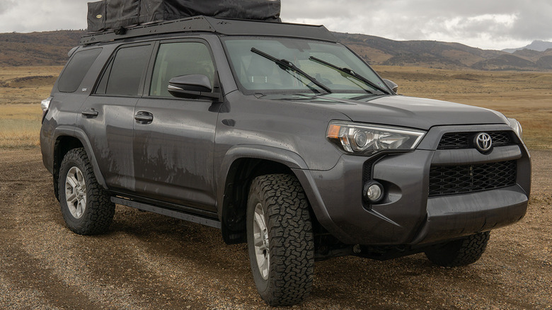 RCI rock sliders on a 4Runner