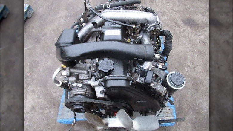 A 1KZ-TE engine
