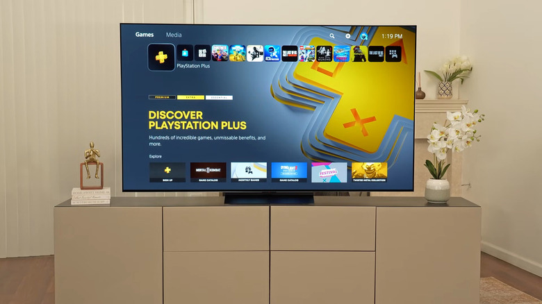 A close up shot of the LG OLED C5