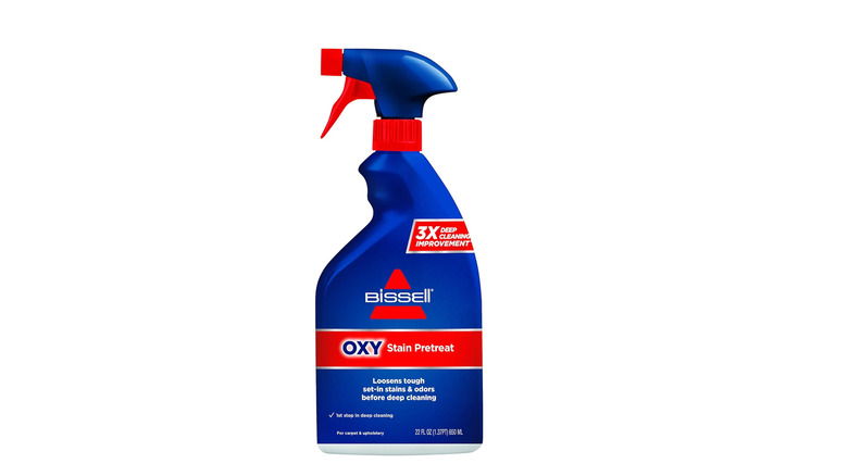 Bissell Oxy Stain treatment spray bottle