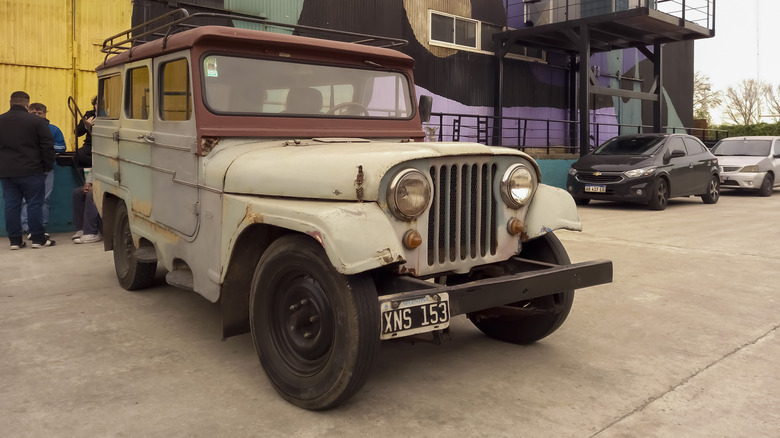 vintage Willys Jeep
