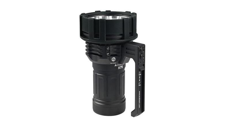 AceBeam X75 Flashlight against a white background