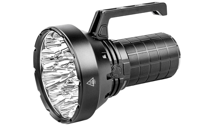 Imalent SR16 Flashlight against a white background