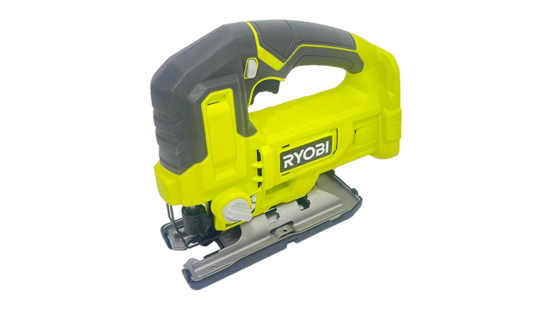 Ryobi's One+ Jig Saw on a white background