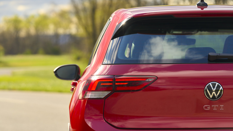 2025 VW Golf GTI rear end