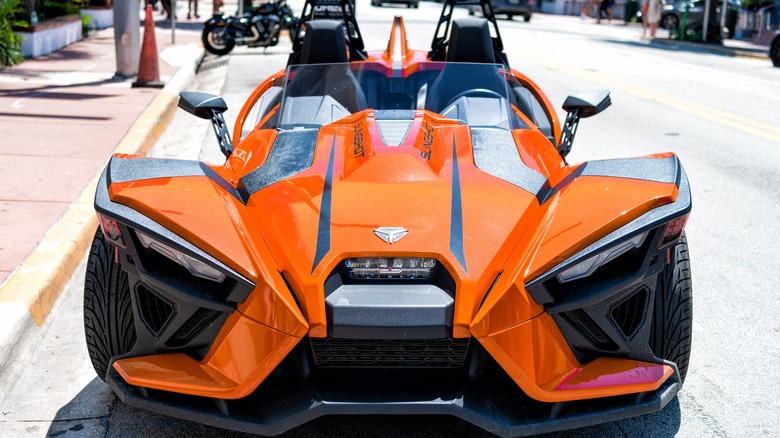 Orange Polaris Slingshot