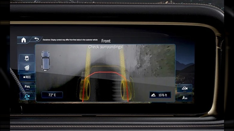 Mercedes-Benz Virtual Through-Look On The G-Class