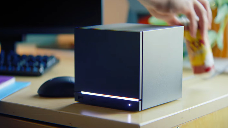 Valve Steam Machine on desk