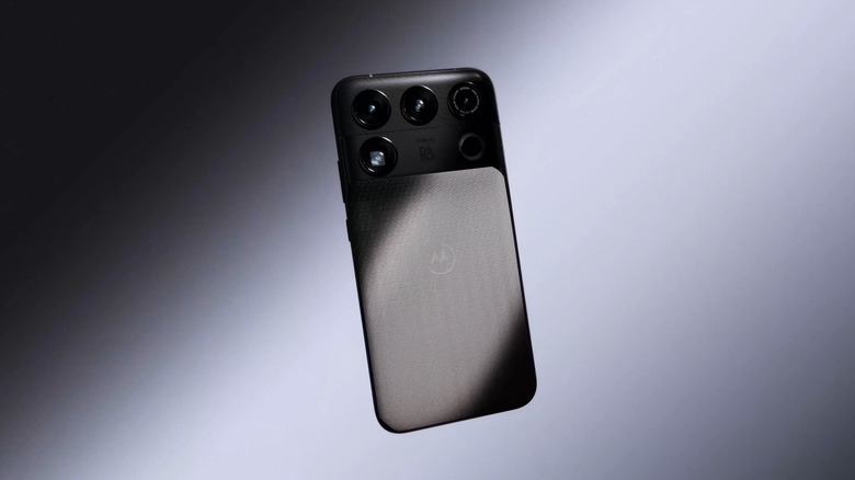 Rear view of the Motorola Signature 2027