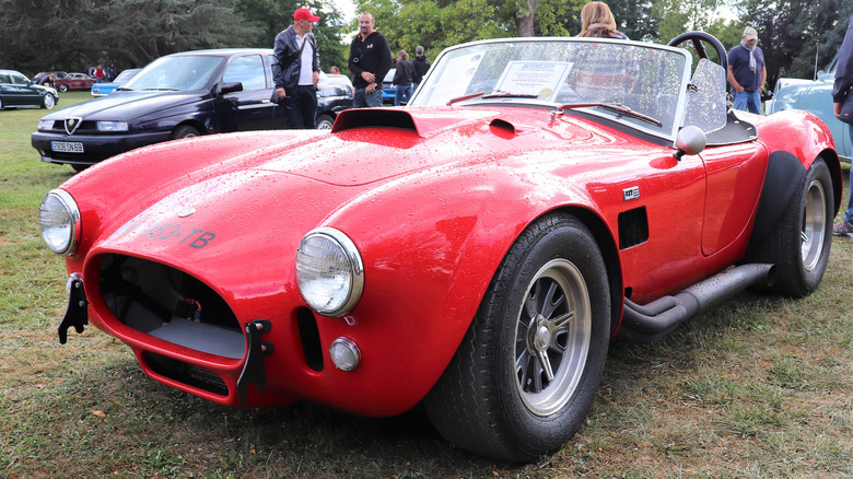 red Shelby Cobra