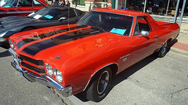 1970 Chevy El Camino at a car show