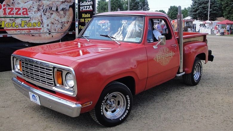 1978 Dodge Li'l Red Truck front 3/4
