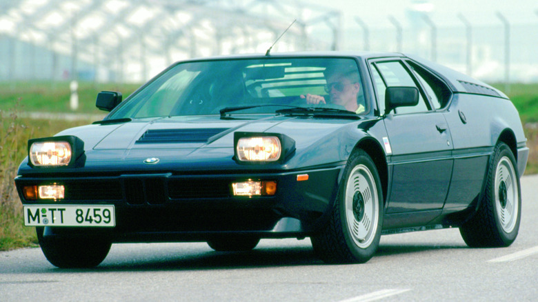 1978-1981 BMW M1 model on the road