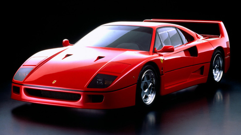 Red Ferrari F40