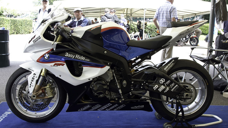 2011 BMW S1000RR on display
