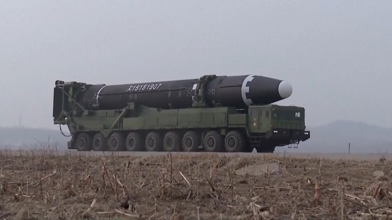 North Korea's Hwasong-15 missile.
