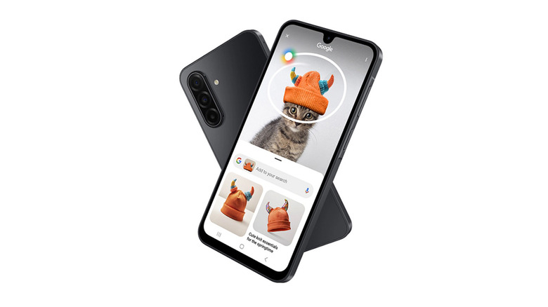 Product image of the Galaxy A17 smartphone