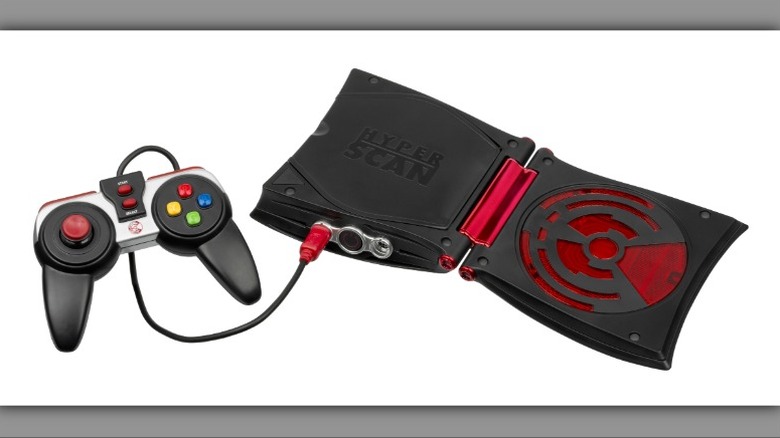 Mattel HyperScan on white background