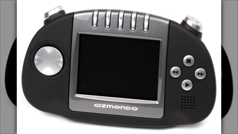 Gizmondo on white background