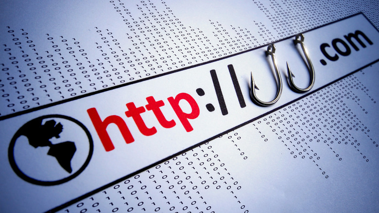 fake website address 