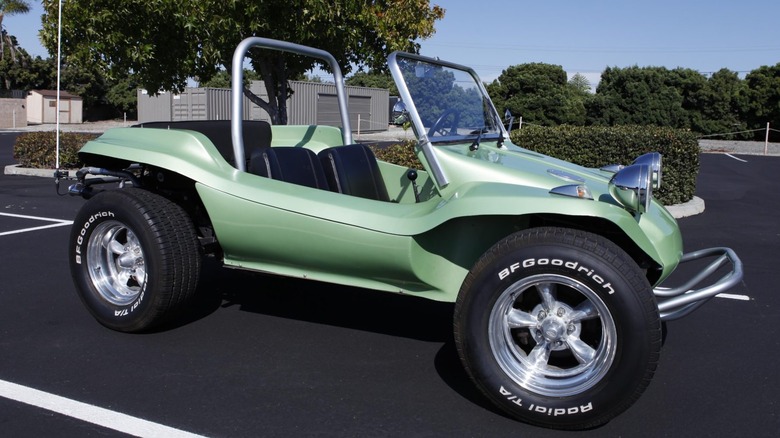 Sears Rascal Dune Buggy parked green