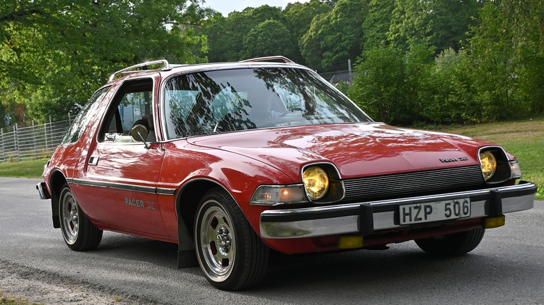AMC Pacer parked on road