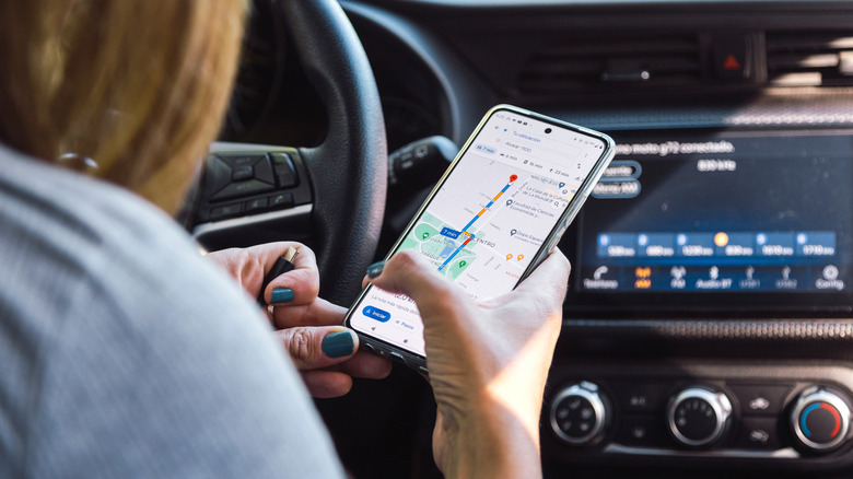 google map smartphone app